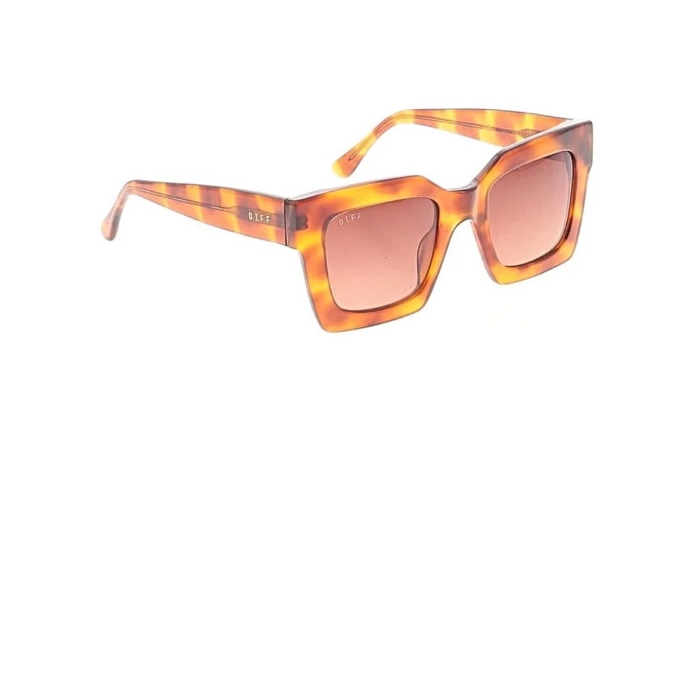 Diff Eyewear Amber Tortoise Sunglasses - image 2